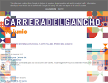 Tablet Screenshot of carreradelgancho.es